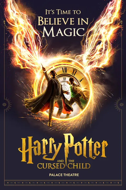 The Harry Potter and the Cursed Child logo poster, Palace Theatre