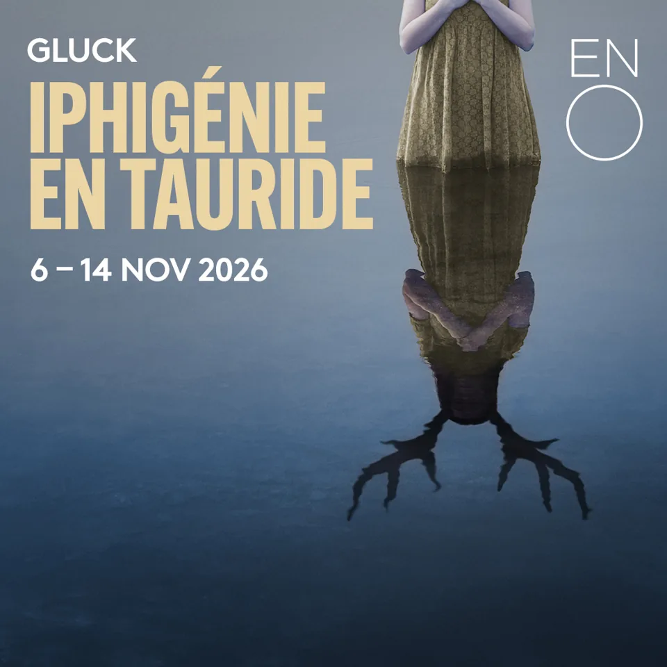 Inverted classical figure in Iphigenie en Tauride - English National Opera at London Coliseum