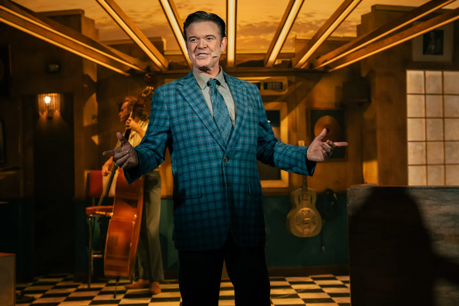 Darren Day as Sam Phillips, Million Dollar Quartet, The Arts at Marble Arch