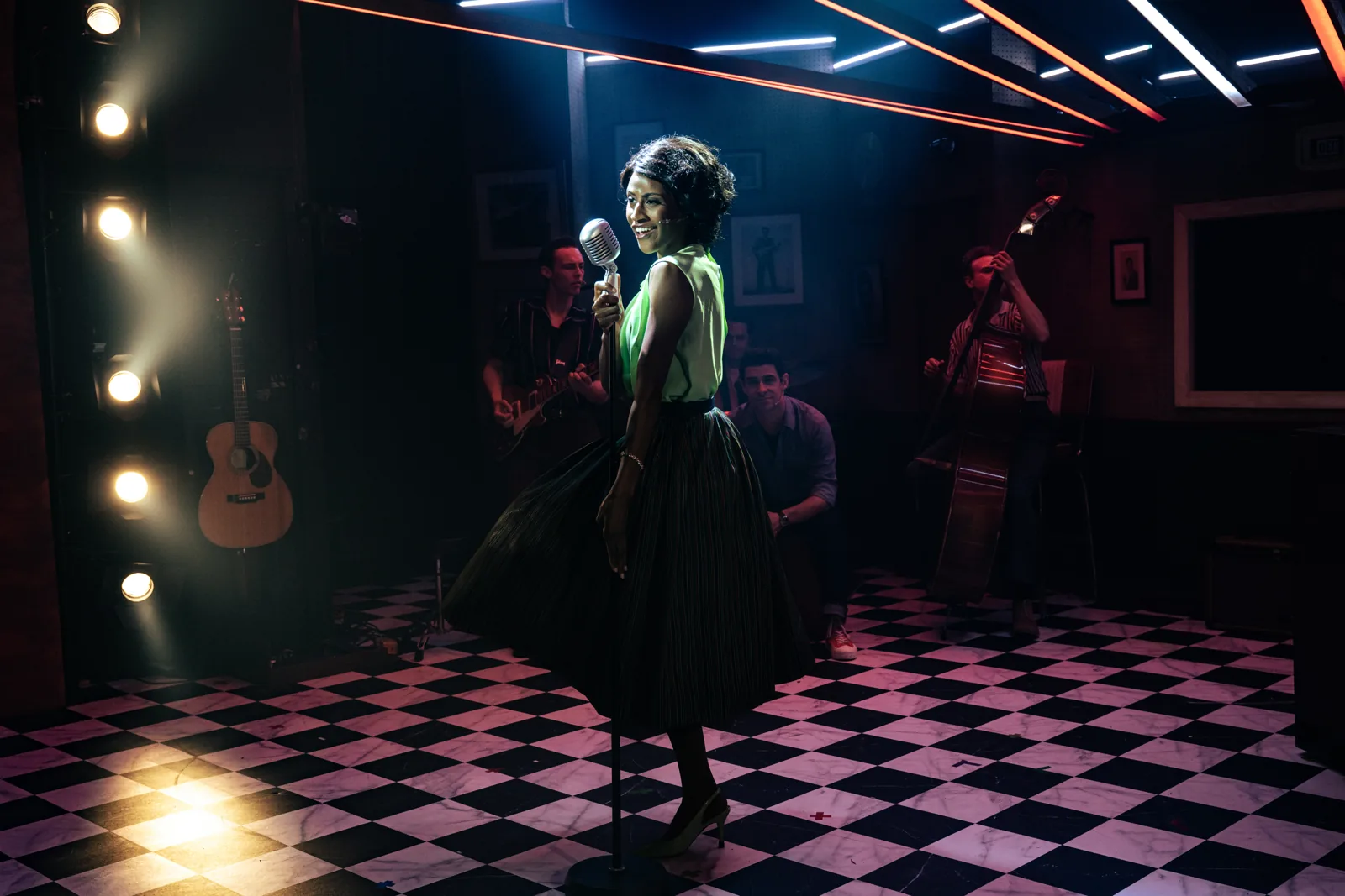 Jenay Naima as Dyanne sings, Million Dollar Quartet, The Arts at Marble Arch
