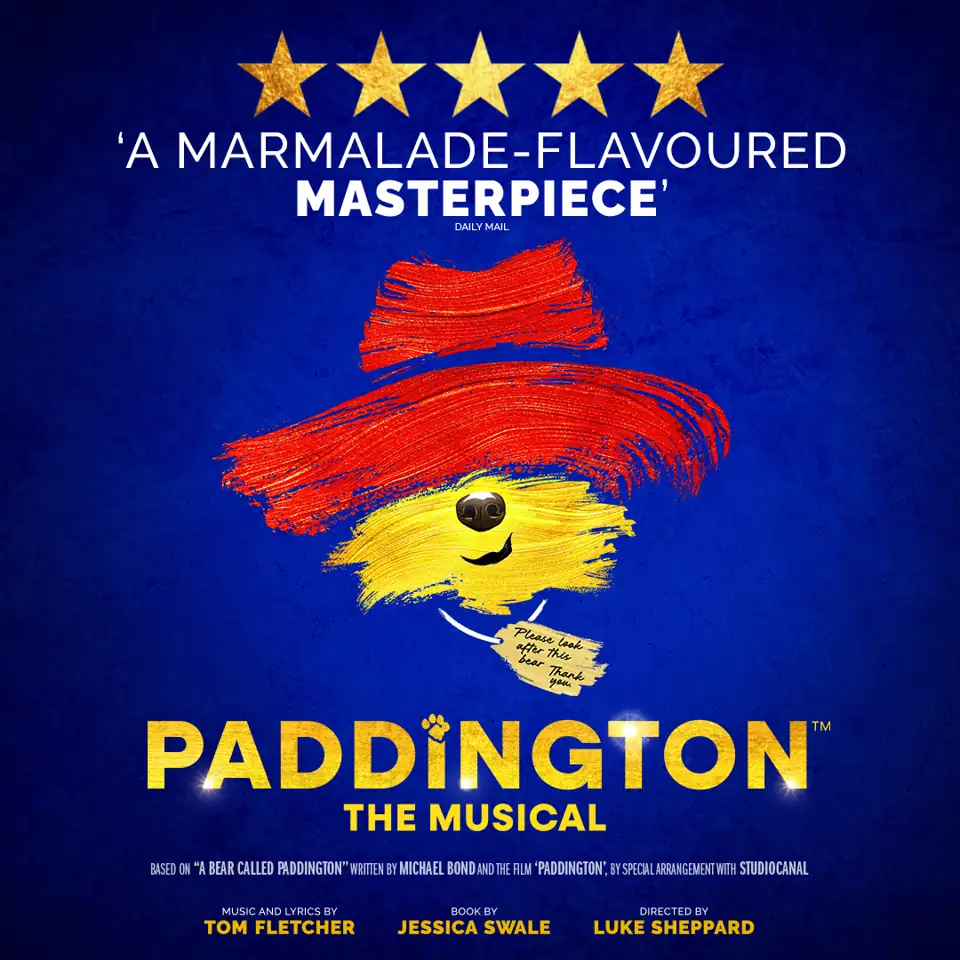 Square Paddington The Musical logo poster, Savoy Theatre