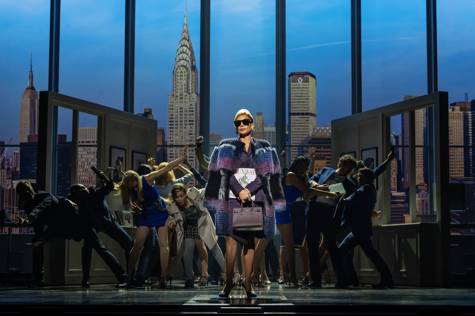Miranda Priestly sweeps in as staff scatter: The Devil Wears Prada, Dominion Theatre