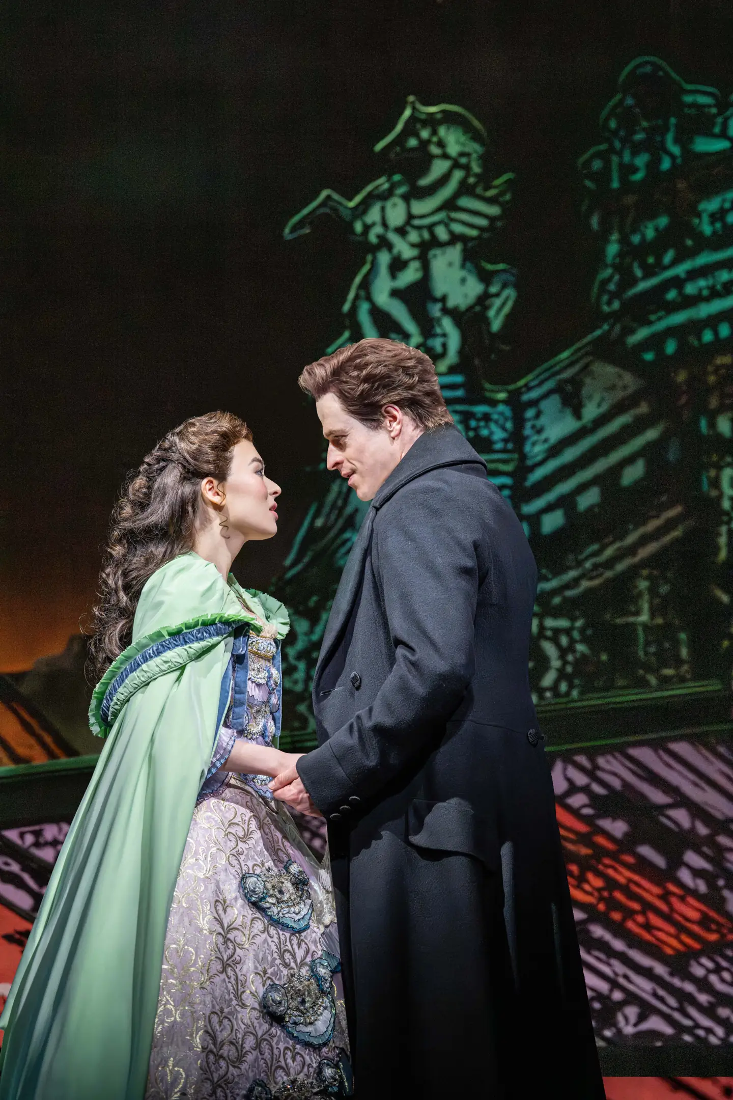 Christine and Raoul on the rooftop of the Paris Opera House, The Phantom of the Opera, His Majesty's