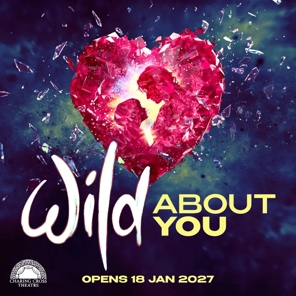 Glowing red heart explodes in Wild About You at the Charing Cross Theatre
